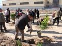 گزارش تصویری مراسم روز درخت کاری و تقدیر از نیروهای باغبانی دانشگاه